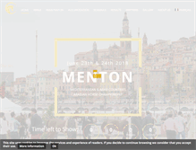 Tablet Screenshot of mentonarabianhorseshow.com